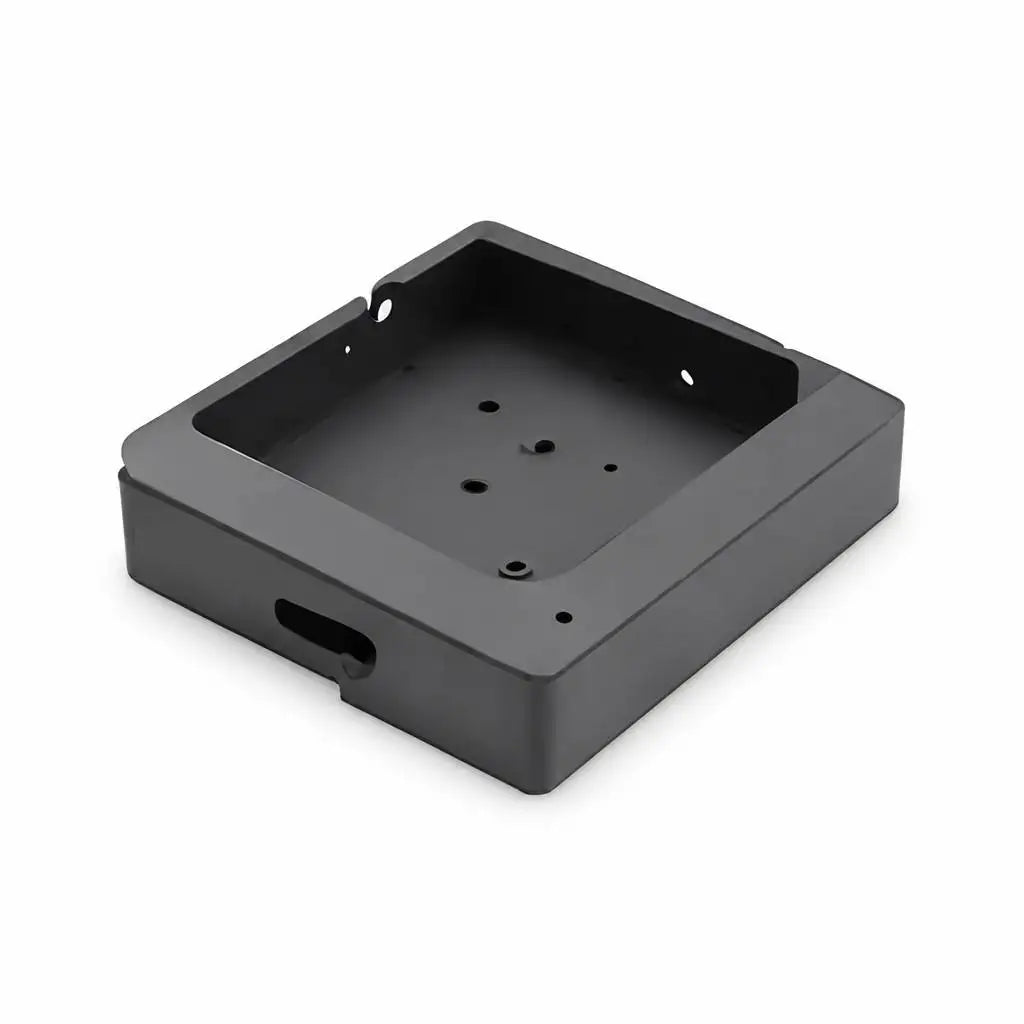 OEM cnc merching Custom Sheet Metal Enclosure Box Recessed Mount Gray Powder Coated Electronic Housing Base MegaBDM