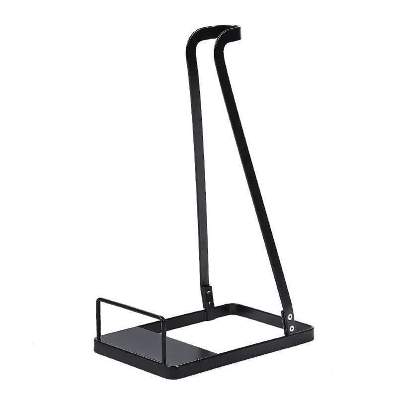 Stainless Steel Heavy Duty Multi-purpose Vacuum Cleaner Storage Rack for Kitchen & Living Room-Organizer Shelf Holder Mop Rack