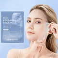 Wholesale Private Label Collagen Mask Anti Wrinkle Face Firming Moisturizing Hydrating  Collagen Face Masking Sheet Korea