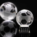 MH-SJ055 Crystal Soccer Ball with clear Stand