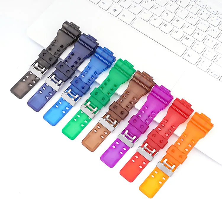 Fast Shipping Frosted Watch Bands for Casio GA 100 GA110 GD120 GA400 Watch Bands Straps
