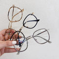 Spectacle Frame Eyewear Luxury Vintage Eyeglass Frame New Stylish Blue Light Blocking Small Optical Frames for Women