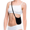 Travel Pouch Under Clothes Undergarment Crossbody Secret Body Pouch for Passport RFID Hidden Money Wallet