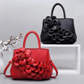 Factory Direct Wholesale Shoulderbags OEM Flower Handbags PU Leather Elegant Luxury Bags for Women