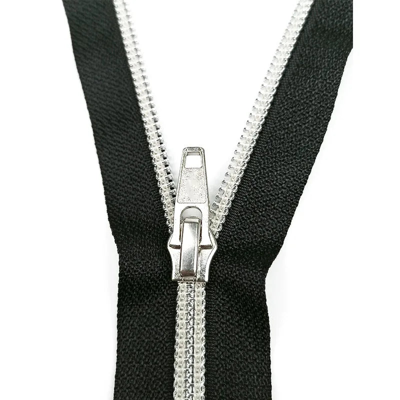 Factory Direct Heavy Duty Reinforced Smooth Glide Metal Slider Nylon Zipper for Workwear Luggage Outdoor Equipment Travel Bags