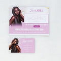 Fashion Custom Silk Screen Printing Hang Tags with String Custom Hangtags Design for Hair MegaBDM