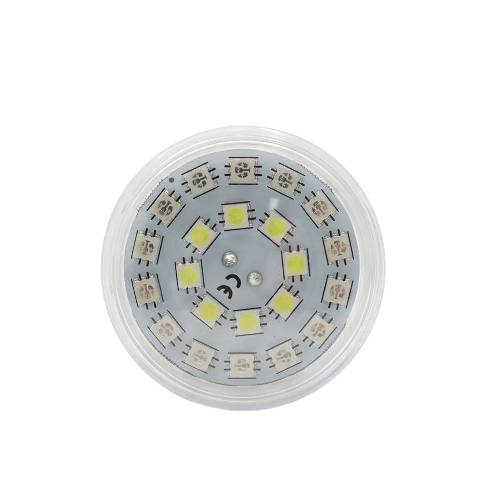 Aglare New Arrival Ip65 60MM Diameter Pre-Programmed E14 Ac24V SMD5050 RGB Point Lamp Pixel Amusement Led Light