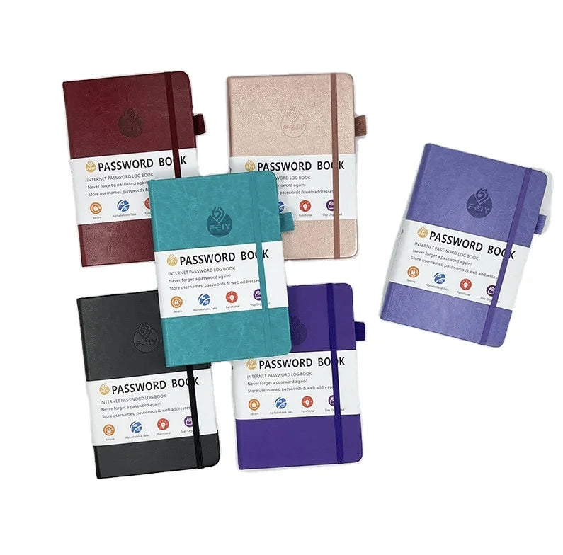 LIUSHUN Factory B6 Leather Hardbound PU Agenda Custom Printed Planner Dairy Journal Address Book Type With Tab