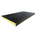 48kg/m3 Yellow Glasswool 25mm 50mm UET Free Sample Glass Wool air Conditioner Duct Board HVAC Perforated Duct Board