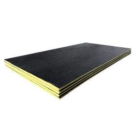48kg/m3 Yellow Glasswool 25mm 50mm UET Free Sample Glass Wool air Conditioner Duct Board HVAC Perforated Duct Board