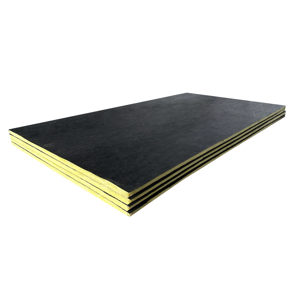 48kg/m3 Yellow Glasswool 25mm 50mm UET Free Sample Glass Wool air Conditioner Duct Board HVAC Perforated Duct Board