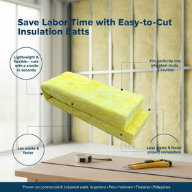 UET Fiberglass Insulation Australia Standard R4.1 Glasswool Batts Glass Wool Price