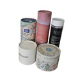 Custom Printed Creative Round Kraft Paper Tube Packaging for Food Packaging