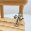 Wholesales Cross Shape 35mm Cowboy Zinc Alloy Metal Western Conchos for Leather