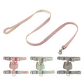 Plain Pitting Outdoor Adjustable Vest Walking Lead Leash Cat Harness and Leash