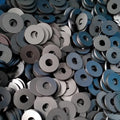 Factory Hot Sale M6 M8 M10 Nylon PA66 Plastic Black Plain Flat Washers