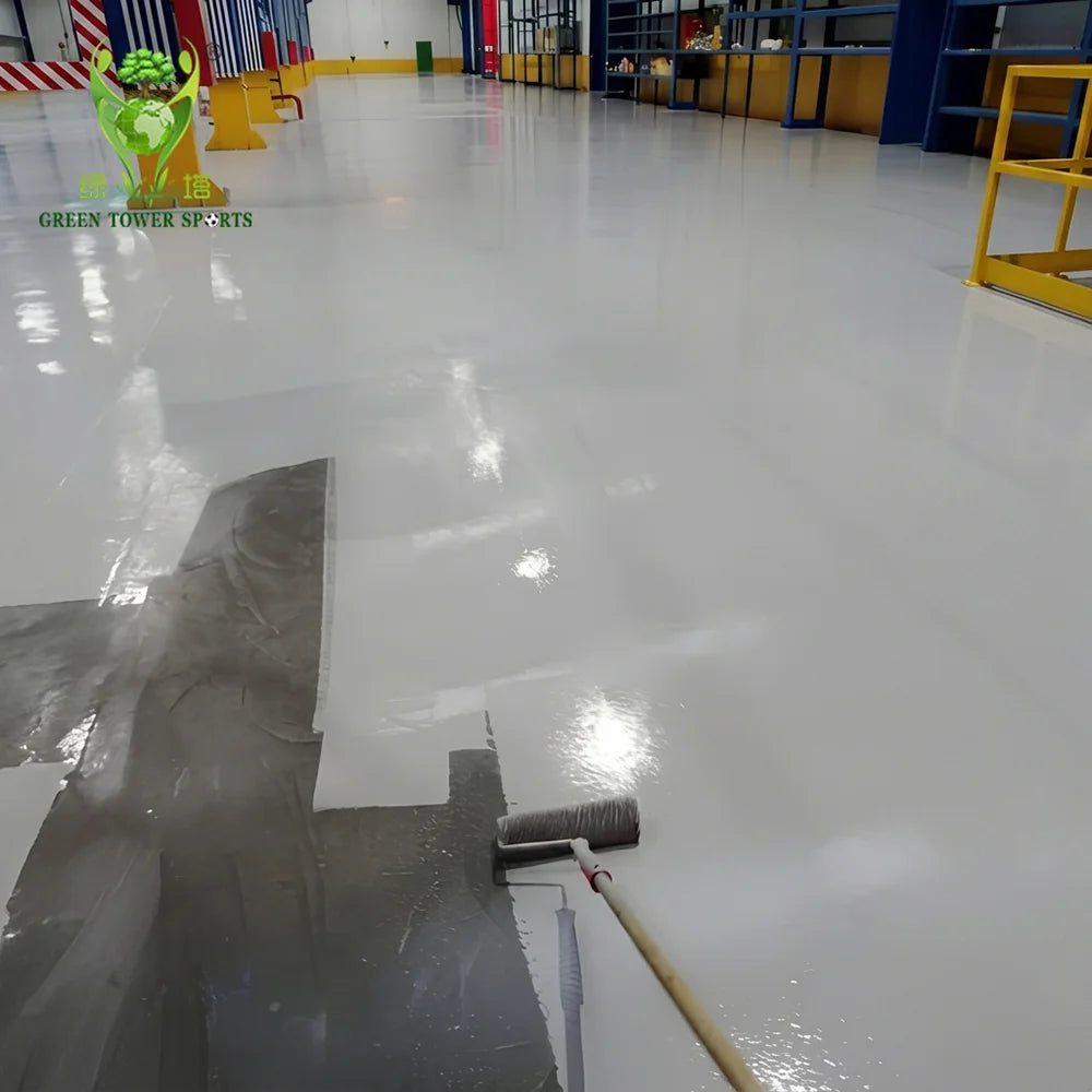 35MPa Self-leveling Cement Based Screed for Logistics Center Warehouse Factory Workshop High-Flow Smooth Underlayment 25kg