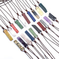 Classic Semi Precious Lapis Lazuli Necklace Pendant Natural Quartz Healing Crystal Raw Gemstone Mother Earth Stone for Jewellery