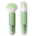 Good Quality Small Travel 4 in 1 Makeup Brush Set Portable Mini Lip Brush Makeup Brush for Women Facial Cosmetics