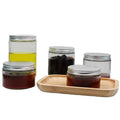 Clear/Frosted Glass Jam Jars 150ML 200ML 250ML 300ML 380ML 480ML Food Storage Glass Jars Honey Bottle With Screw Cap