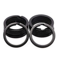 15mm 20mm 25mm 28mm 30mm 32mm 35mm Black Metal Key Ring Flat Split Key Chain Ring for DIY Craft