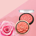 New Makeup Natural Blusher on Cheek Single Color Rose Blush Palette Private Label MegaBDM