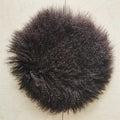 Wholesale Modern Long Pile Mongolian Sheep Fur Cushion Cover Plush Real Curly Fur Pillowcase Home Use Tibetan Lamb Throw Blanket