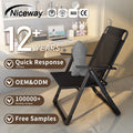 Customized Design Leisure Gaming Office Chairs Foldable Living Room Folding Leisure Chair with Footrests