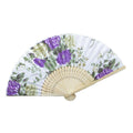 Personal Folding Cloth Hollow Bamboo Bone Hand Fans for Wedding Handfan Custom Bone
