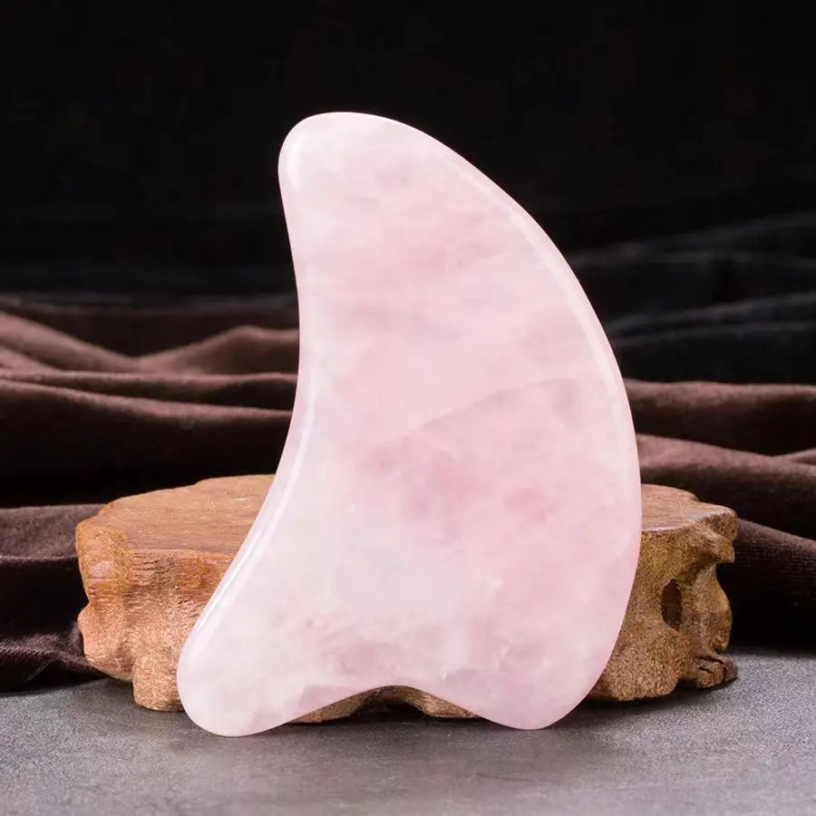 2026 Original Gua Sha Scraping Massage Tool Dolphin Shape Guasha Board Facial Massager Traditional Tool gua sha Picasso jasper