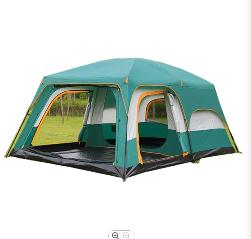 Woqi in Stock Soon Delivery 8-12 Person Tent Large Luxury Wind Resistant Family Camping Tent MegaBDM
