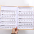 New Arrival Loose Gemstones Multi-Size Shape Comparison Chart for Round Brilliant Cut VVS Zircon Diamond Suit Boxed Jewelry