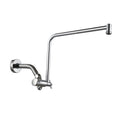 Universal Connection Solid Brass 3-way Diverter Bathroom Arm Adjustable Angle Anti-leak Extend Freedomly Flexible Shower Arm