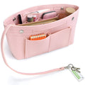 2022 New Arrival Gift Set Divide Shaper Multi-pocket  Bag in Bag Felt Bag Organizer Handbag Purse Organizer Tote Insert