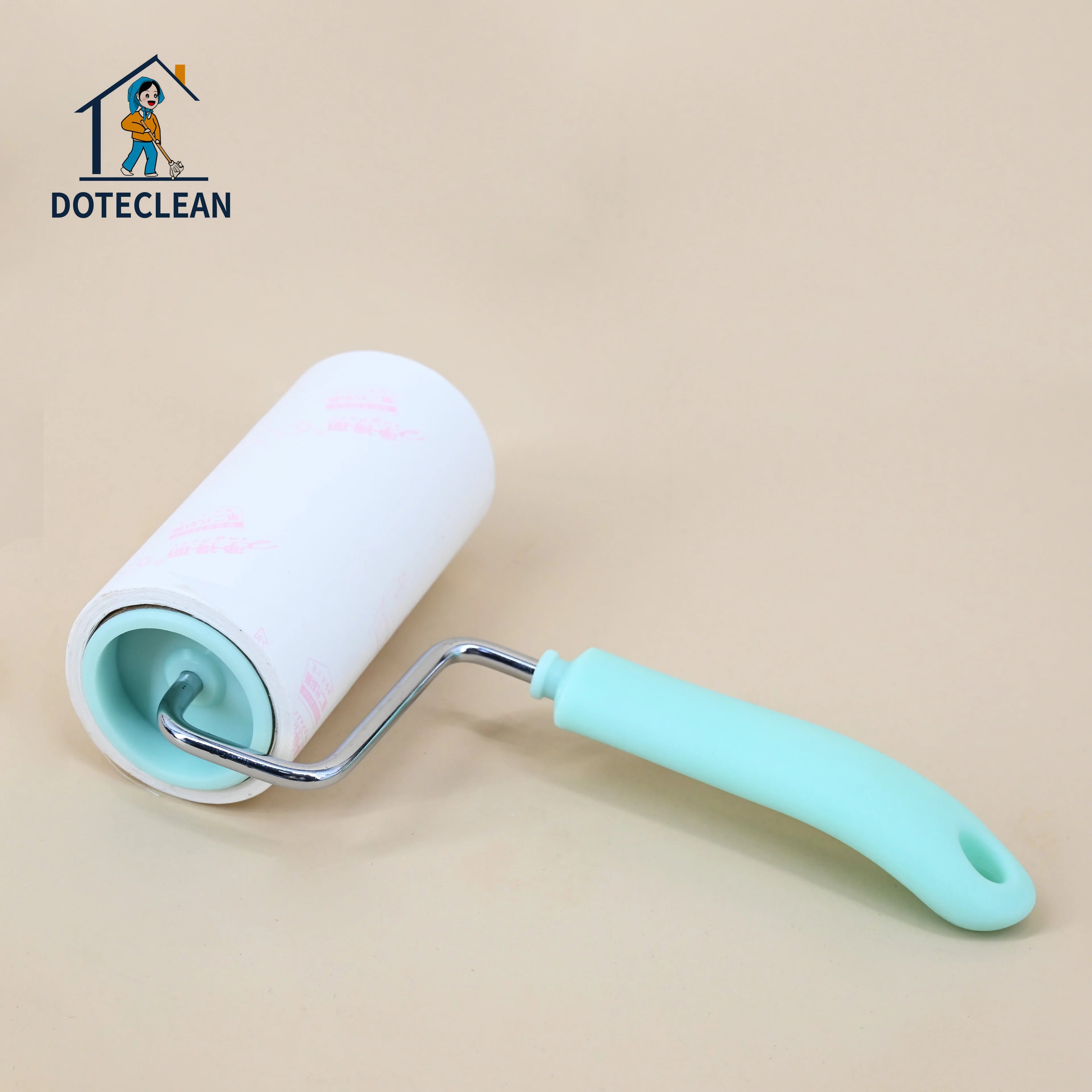 Household Daily Customized Clean Rollers Manual Sticky Lint Type with Dust Proof Plastic Shell for Clothes