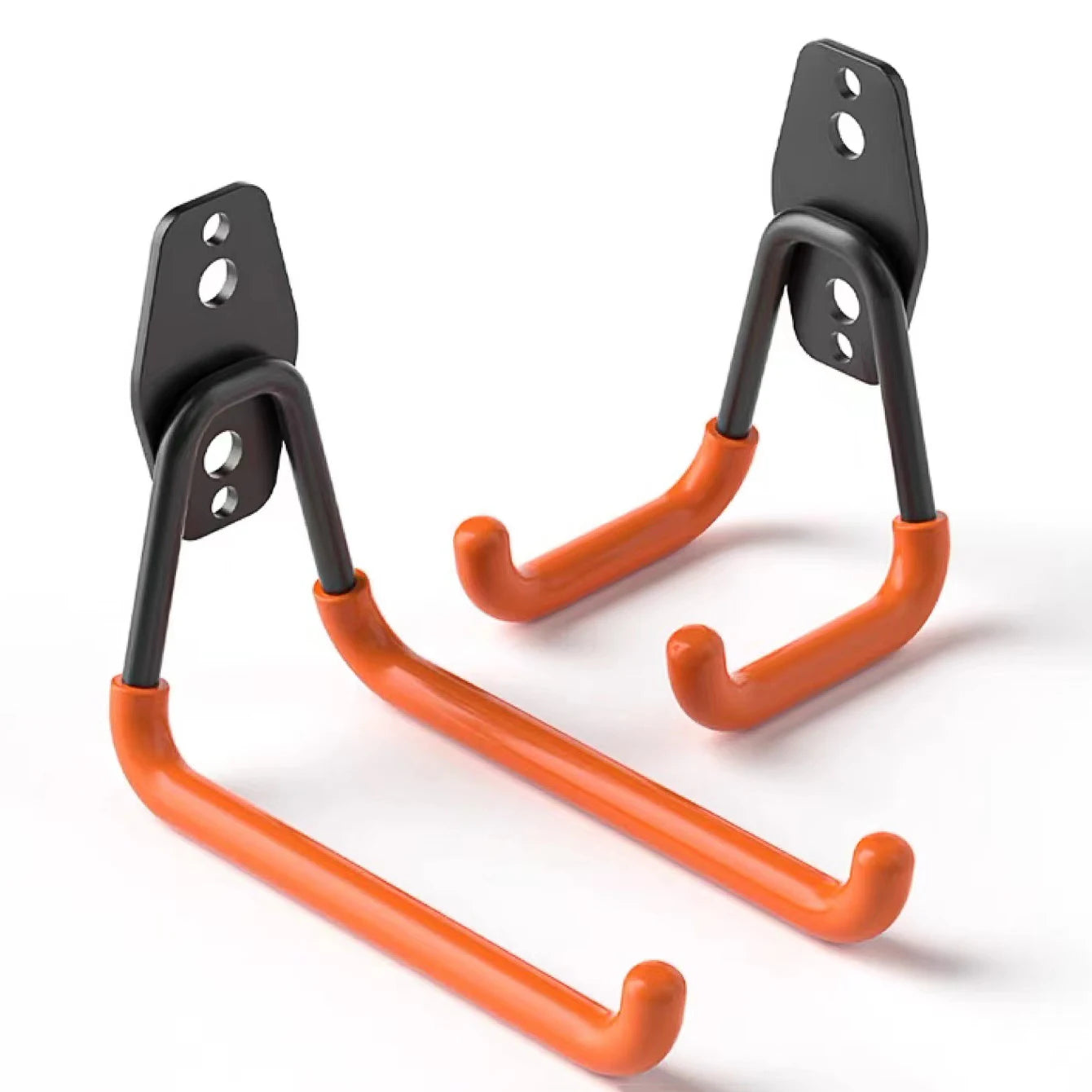 Heavy Duty Carbon Steel Utility Balcony Wall Mounted Storage Tool Hanger Ladder Hook Minimalist Multifunction Slatwall Hooks