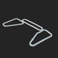 Customized Peroxide Cured EPDM Rubber Seal Parts for Battery Assembly