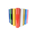 PU Heat Transfer Vinyl 61CM*25M Roll Size Easily Cut Easily Weed and Peel Applied in T-Shirt Hat and Bags PU Vinyl HTV