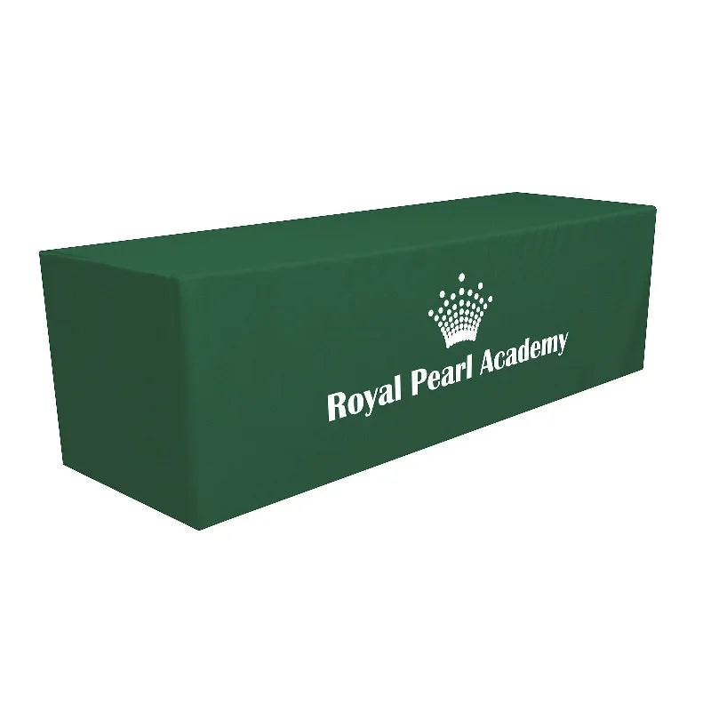 Lowest Price Custom Printed Table Cloths Rectangle Fitted Table Cover 6ft Tablecloth Polyester Table Cover
