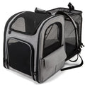 Pet Shoulder Cat Bag Portable Breathable Outdoor Folding and Expandable Large Capacity Dog Backpack
