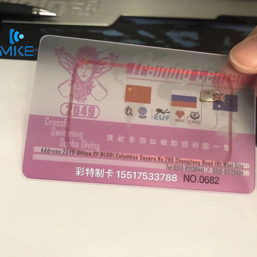 Transparent Nfc Card 216 Transparent Cards