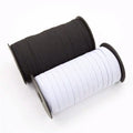 Heavy Stretch 5mm/6mm/8mm/10mm/12mm Polyester Flat Elastic Cord Braided Elastic Band