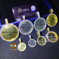 Luxury Iced Out Hip Hop Bling Men Jewelry Fashion Custom Made VVS Moissanite Memory Photo Picture Pendant