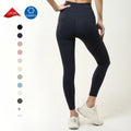 Custom Logo Fitness Nylon Spandex Push up Pockets S-3XL High Waist Gym Plus Size Yoga Leggings for Women