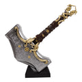 Classic Game God of War: Ragnarok Thor Hammer Highly Reduced Resin Crafts Cosplay Props