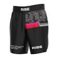 High Performance No Gi Men's BJJ Shorts Grappling Above Knee Length Secure Elastic Waist Durable Breathable for Martial Arts