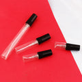 Fancy Luxury Wholesale Round 2ml 3ml 5ml 10ml Mini Empty Clear Spray Glass Perfume Sample Atomizer Tester Oil Packaging Bottle