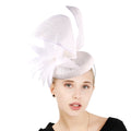New Fashion Vintage Women Bridal Kentuchy Derby  Church Ascot Sinamay Hat Base Wedding Party Dress Fascinator Hat Base for Lady