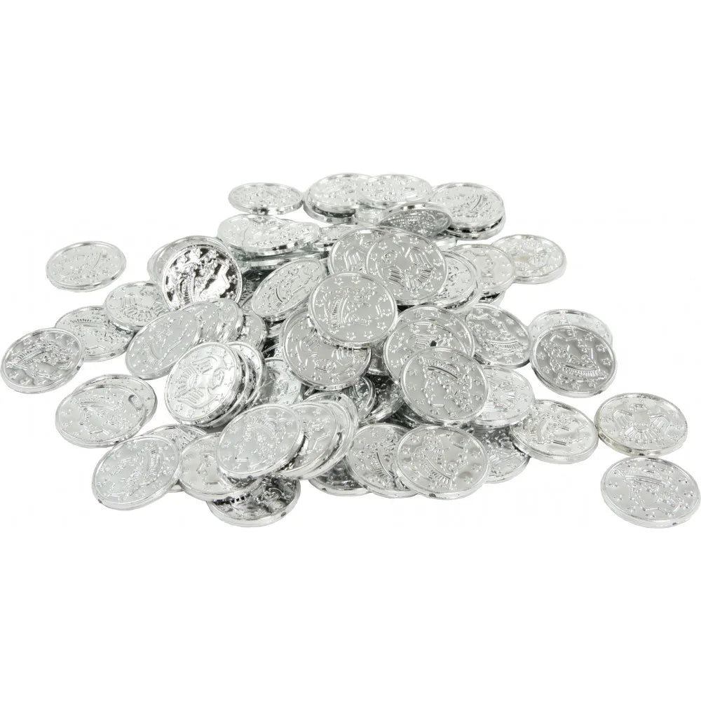 Mardi Gras Coins Plastic Coins Reward Gifts for Mardi Gras Themed Party Favors