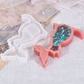 YS DIY Pendant Silicone Mould for Handmade Cat With Fish Tail Crystal  Resin Mold Keychain Jewelry Accessories Making Supplies